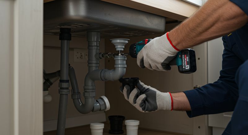 Kitchen Drain Leak Repair